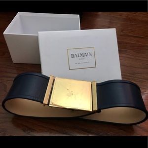 Balmain High Waist Belt. Size 42. BRAND NEW
